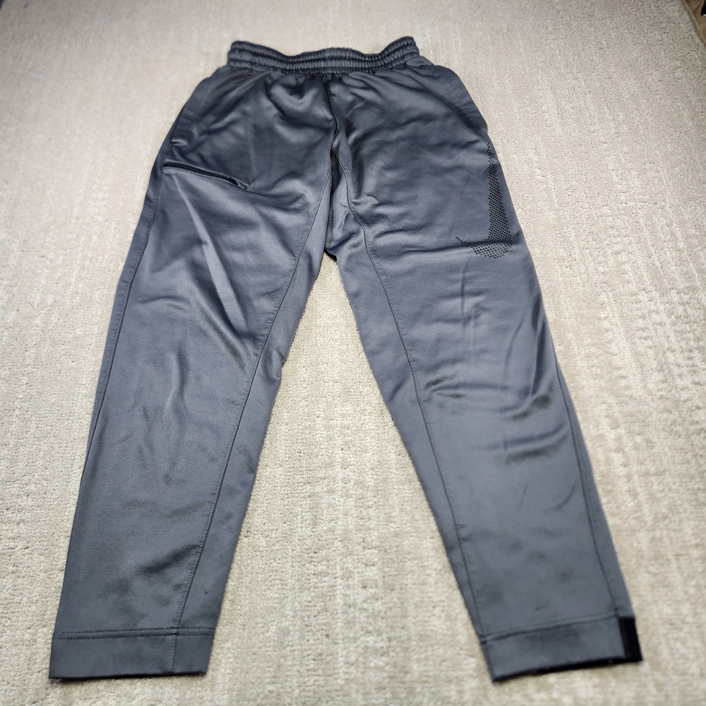 Nike Joggers Men Medium Therma Fit Training Pants‎ KO Fleece Gray Basketball